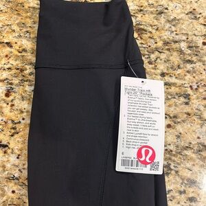 NWT Lululemon Wunder Train HR Tight 25” Pockets Leggings Size 6